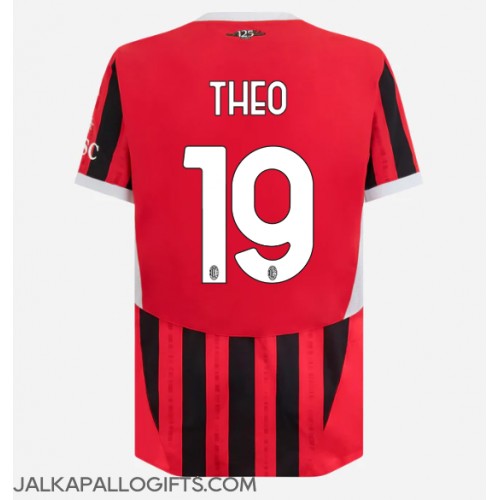 AC Milan Theo Hernandez #19 Kotipaita 2024-25 Lyhythihainen